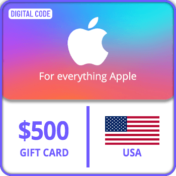 App Store & iTunes Gift Card US $500 product image App Store & iTunes Gift Card US $500 product image