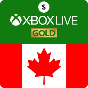 Xbox Live Gold Canada product image Xbox Live Gold Canada product image