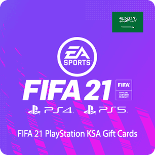 FIFA 21 PlayStation KSA Gift Cards product image FIFA 21 PlayStation KSA Gift Cards product image